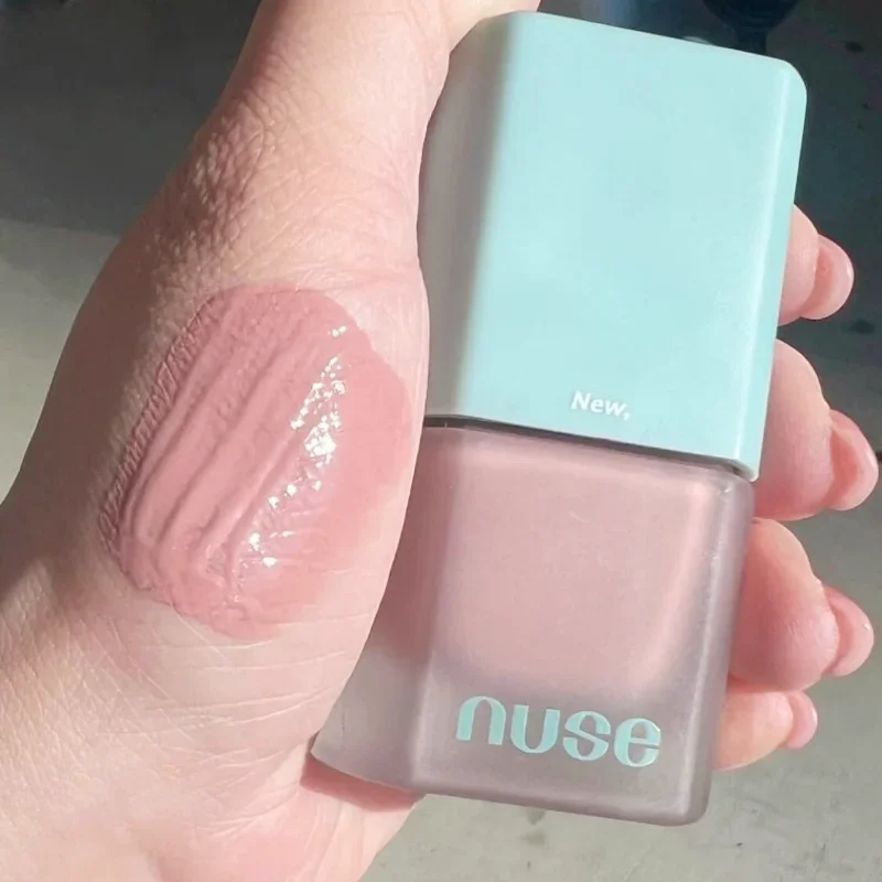 Korea Nuse Mousse Care Cheek Makeup Blusher Long-lasting Waterproof Liquid Blush Monochrome Matte Beauty Makeup Cosmetics