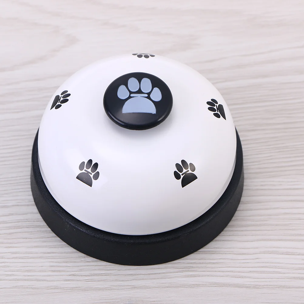 2 Pcs Pet Training Bells Dog Cat Door Bell Plastic Alloy Rust Proof Housetraining Potty Game Call Bell Lightweight Paws