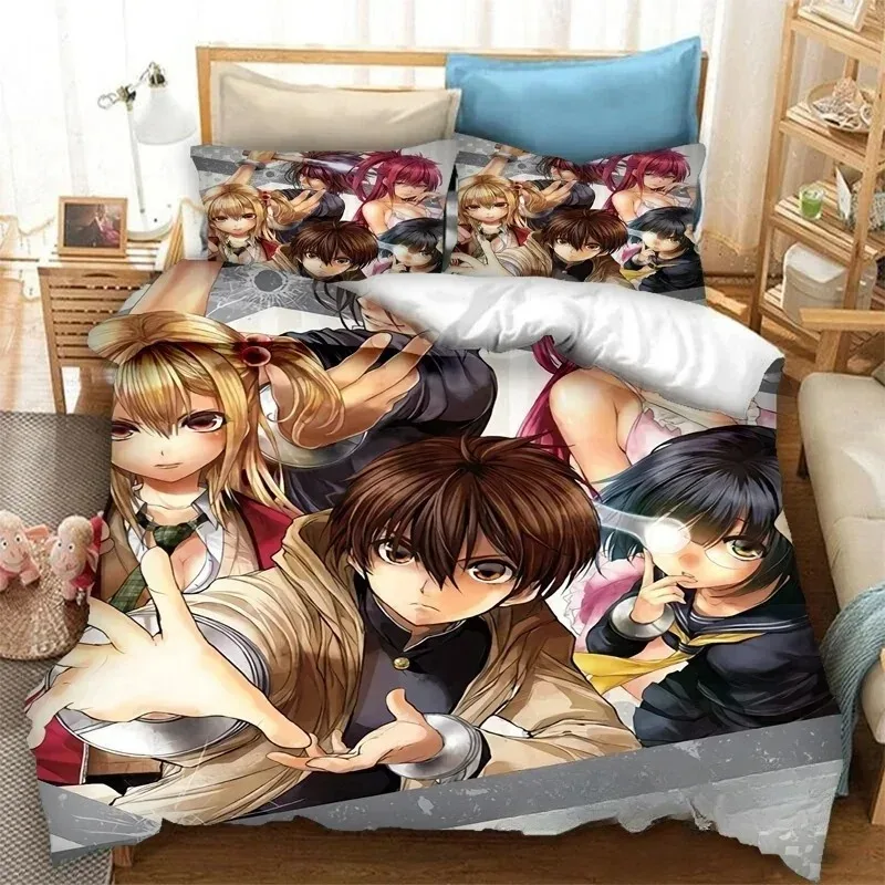 

3D Print Anime Battle Game in 5 Seconds Bedding Set Bedroom Soft Modern Bedspreads Comefortable Duvet Cover Quilt Pillowcase