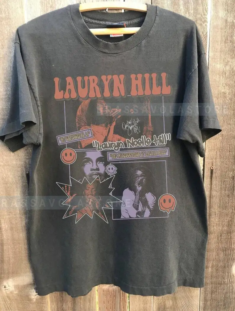 

Lauryn Hill Miseducation of Lauryn Hill 90s Graphic унисекс футболка S-5XL KH3706