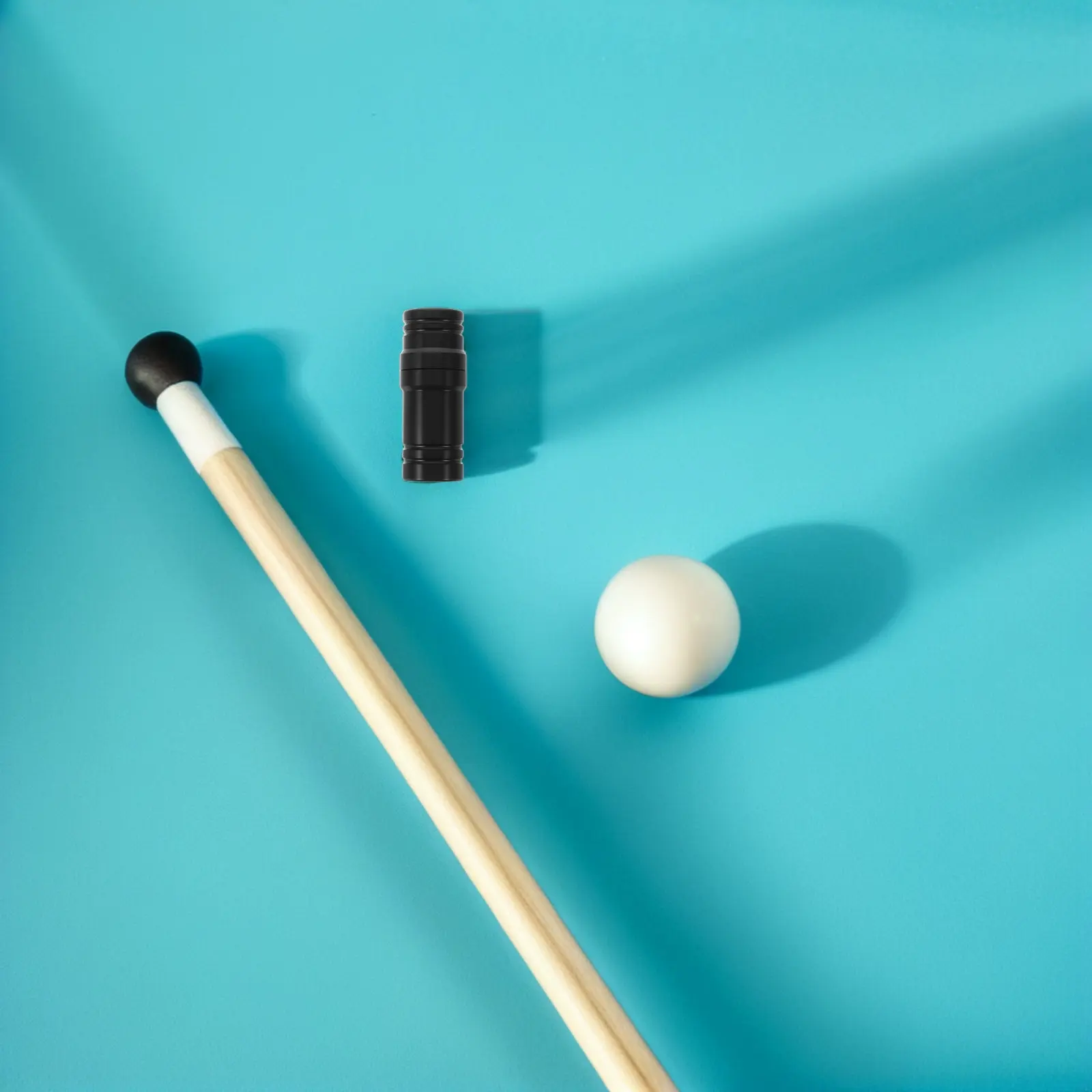 

Black Pool Cue Stick Joint Protector Elastic Impact Resistant Shaft Connector Billiard Joint Protector Holder Pool Cue