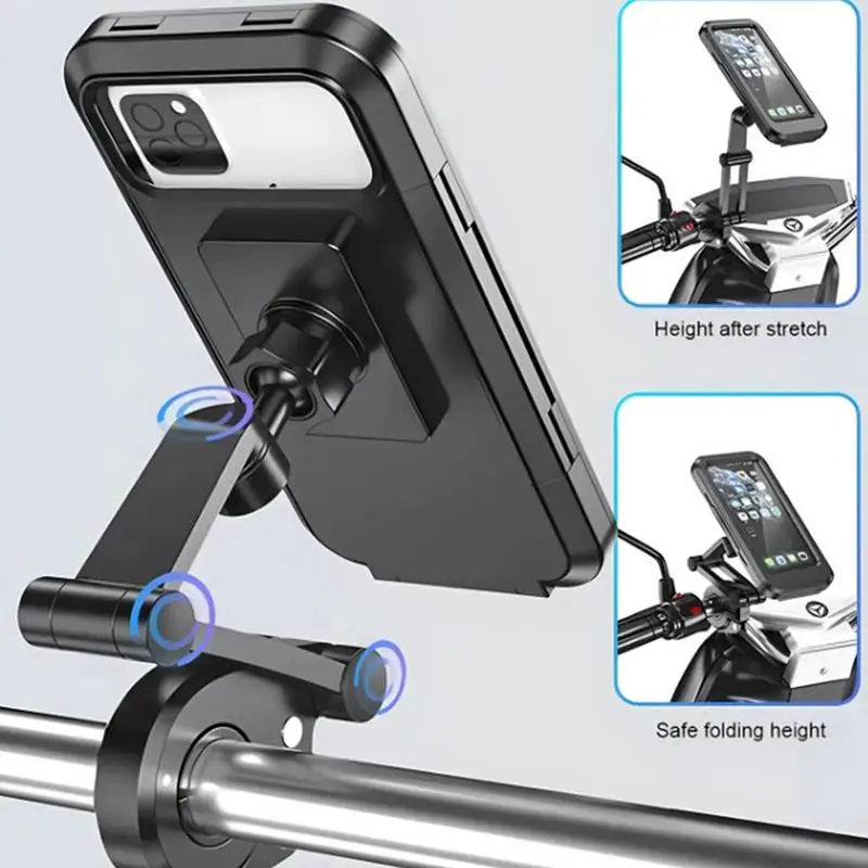 Supporto per telefono da moto impermeabile supporto per telefono Ebike supporto per telefono portatile per bici supporto per bici per telefono per