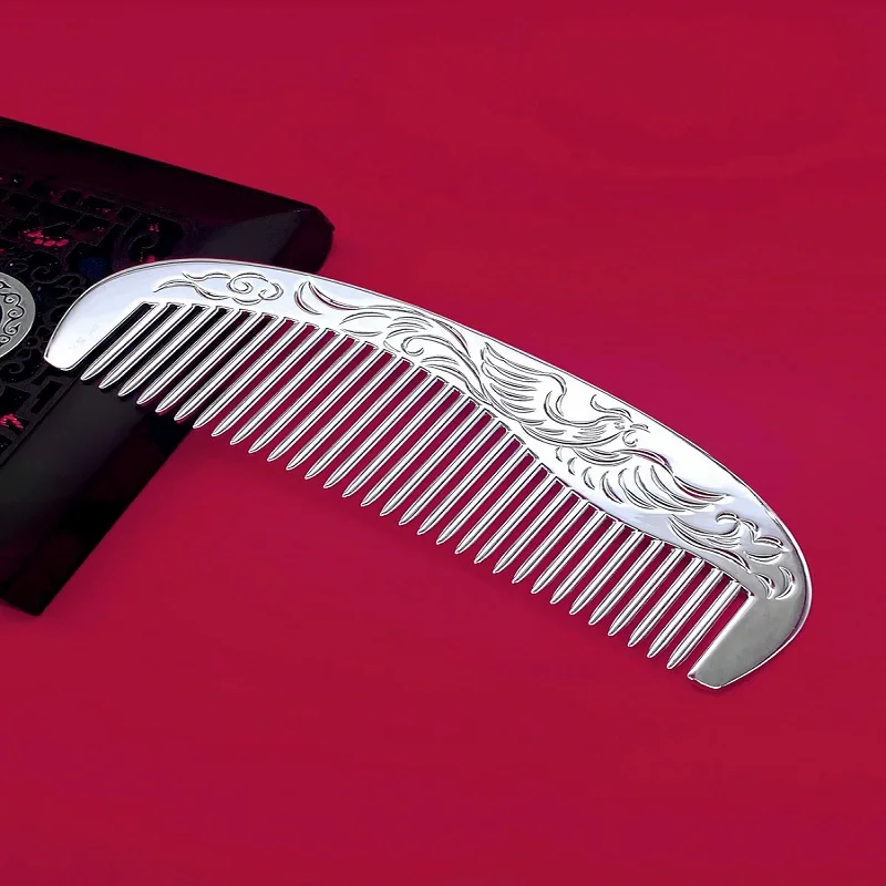 S999 Hair Yunnan Snowflake Massage Care Foot Silver Comb