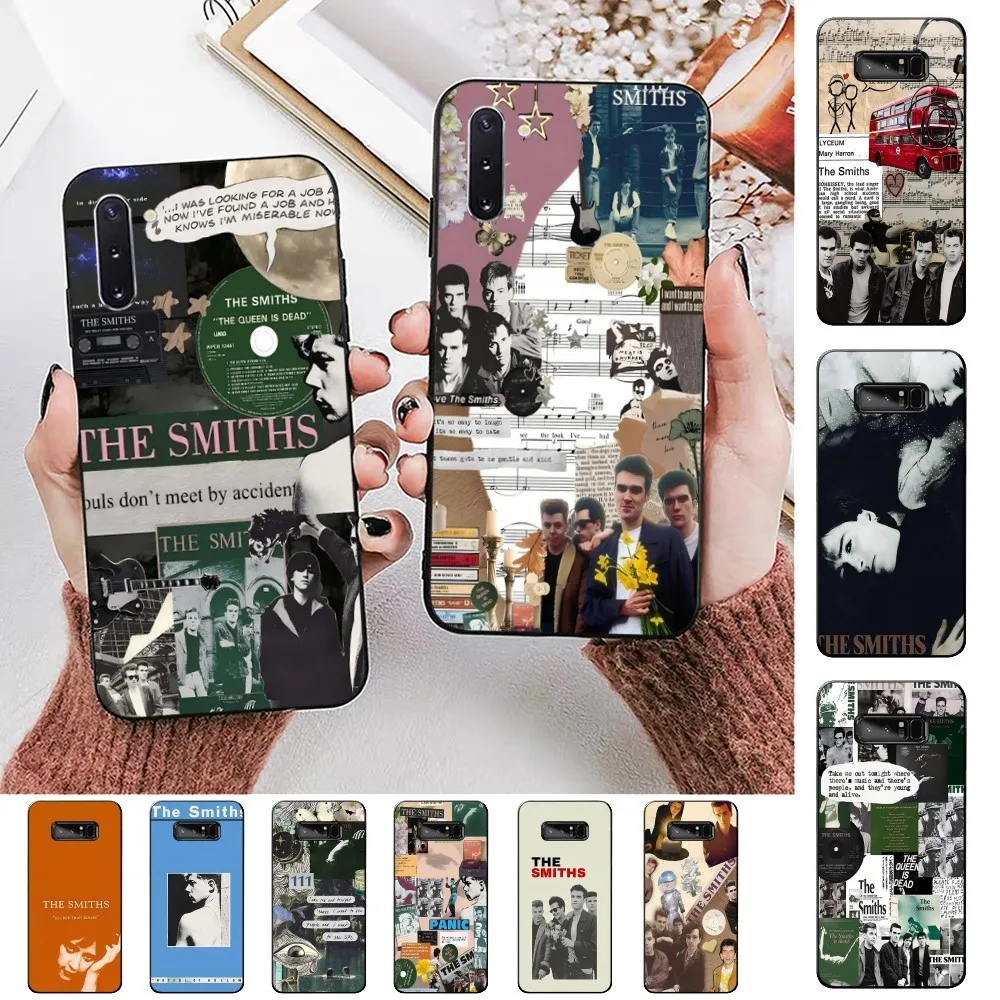 The S-Smiths Band Phone Case For Samsung Note 8 9 10 20 pro plus lite M 10 11 20 30 21 31 51 A 21 22 42 02 03