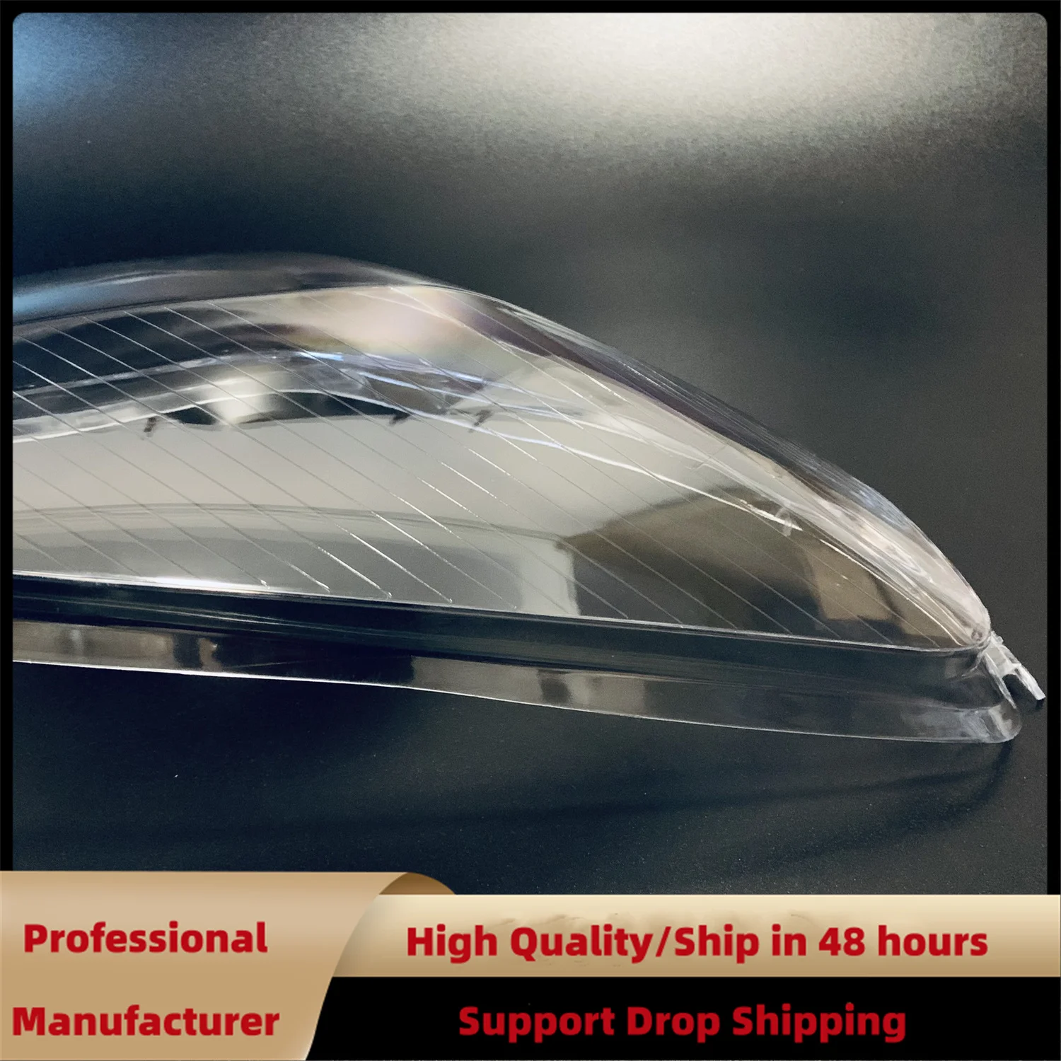 For OPEL ASTRA H 2004-2010 Left+Right Side Front Headlight Lens Cover Clear Headlamp Cover Shell Transparent Lampshade - view 5