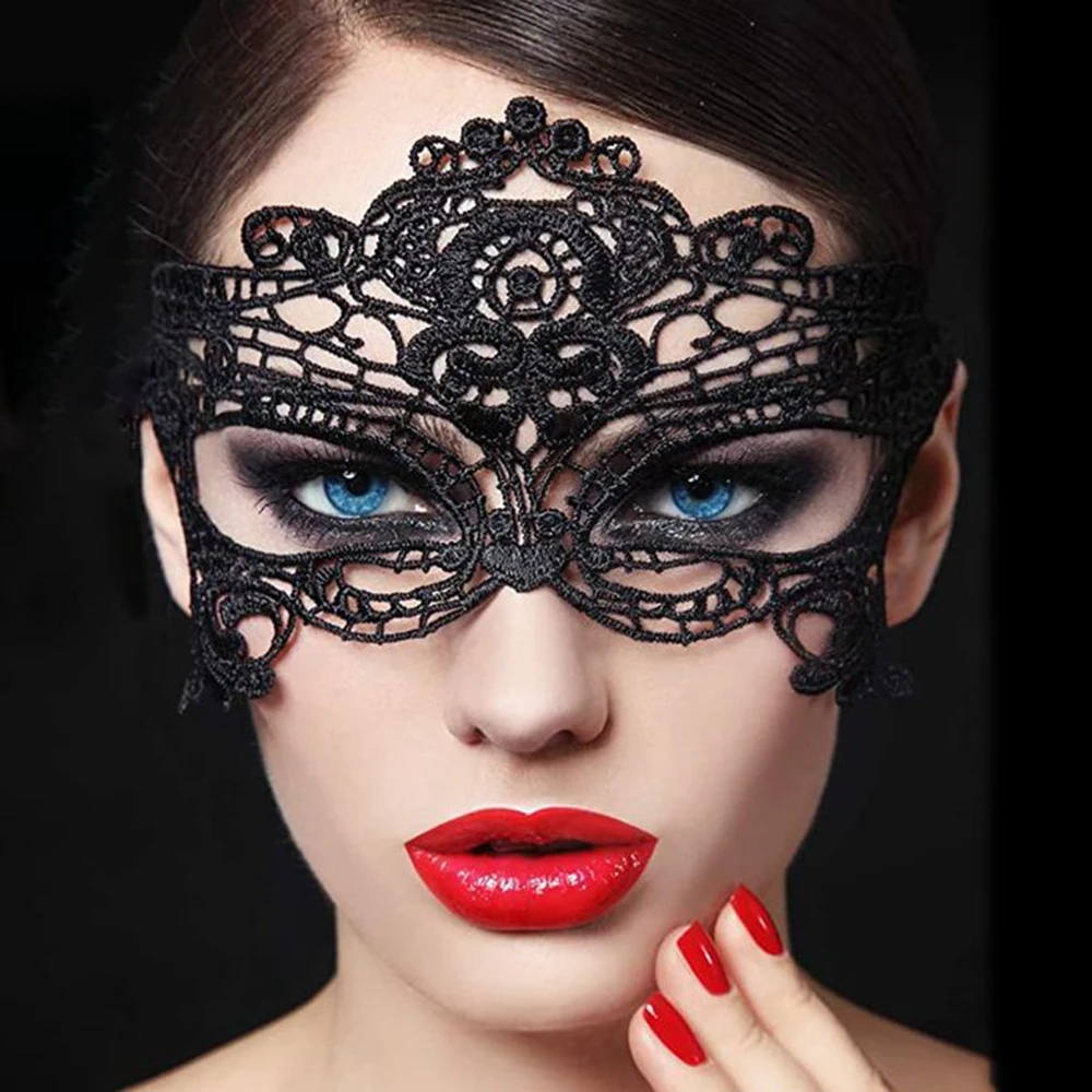 Máscara veneciana de mascarada, para fiesta de disfraces de Navidad y Halloween