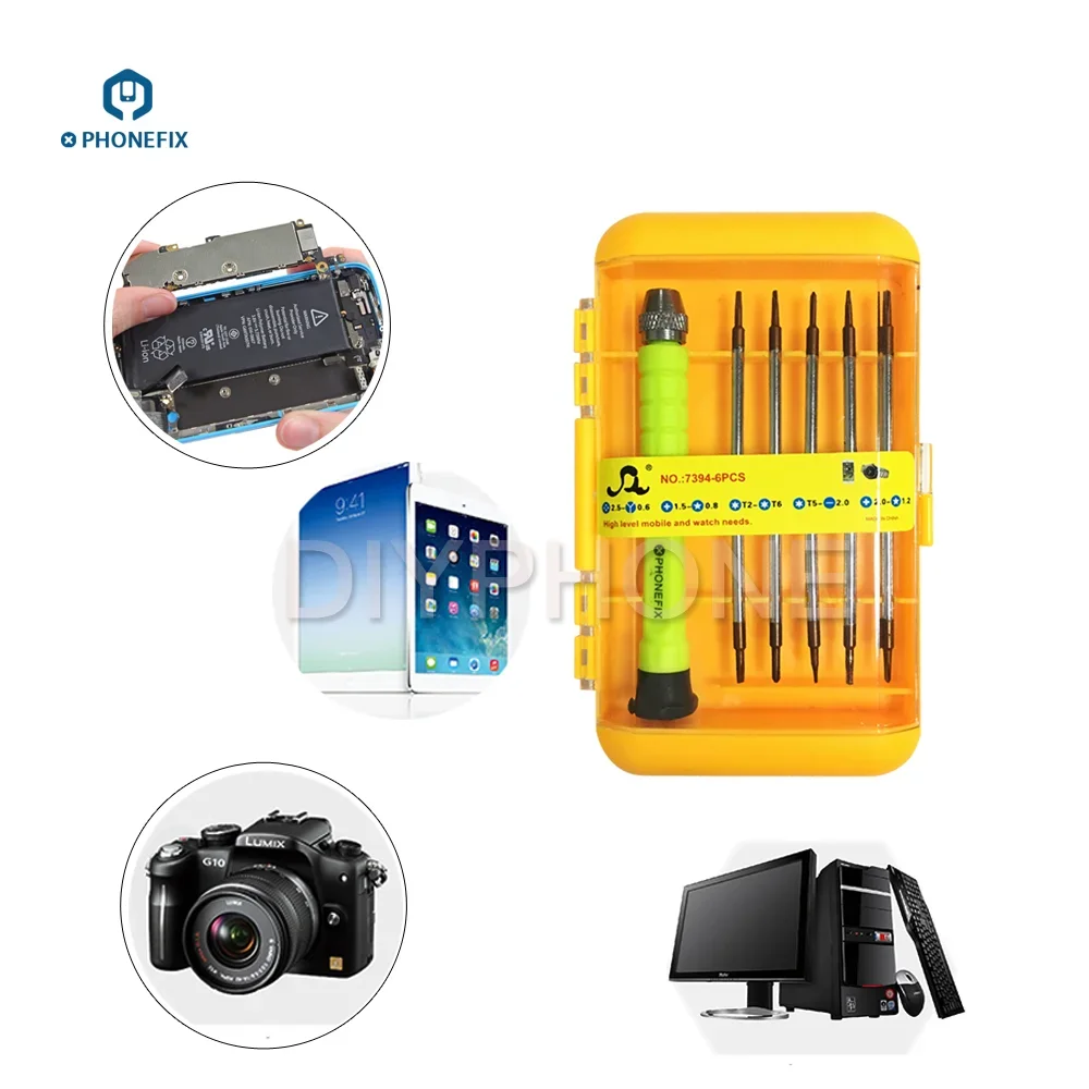 Universal 10 IN 1 Precision Screwdriver Kit Phone Repair Magnetic Screwdriver for IPhone Samsung Camera Watch Opening Hand Tools