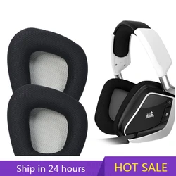 Oreillettes de remplacement pour casque de jeu Corsair VOID PRO, housse en mousse à mémoire de forme, bande de sauna, faisceau de tête, cache-oreilles, 1 paire