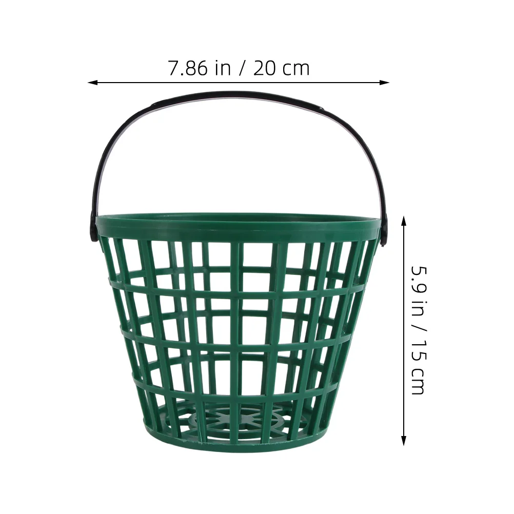 قطعتان من إكسسوارات الجولف الصغيرة ذات السلة الوردية للرجال حاوية تخزين الكرة وحامل المجمع #2