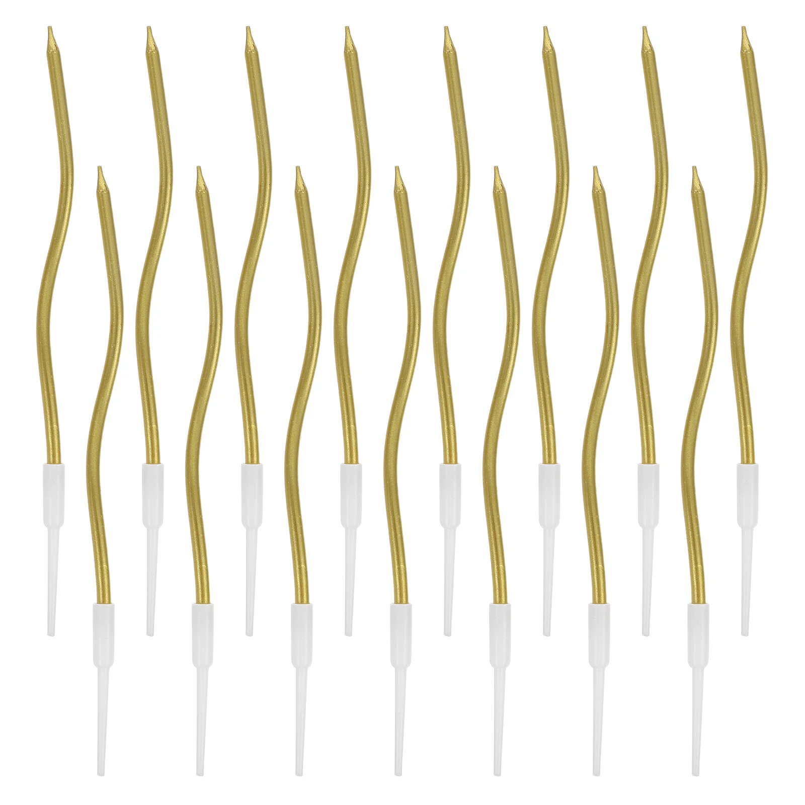 72Pcs Spiral Birthday Candles Twisted Decorative Cake Candles for Birthday Party Baby Shower Festive Dessert Decoration Supplies - view 5