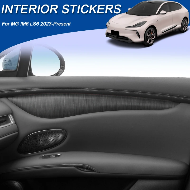 

Car Carbon Interior Sticker For MG IM6 LS6 2023-Present LHD Window Lifting Panel Decal Gear Door Protective Film Auto Accessory