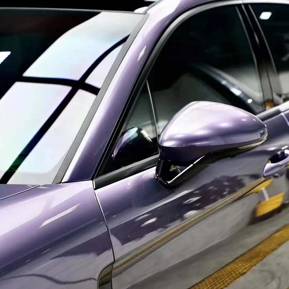 

PET Self-Adhesive Vinyl Wrap Glossy Metallic How to Remove Vinyl Wrap from Car Rosemary purple