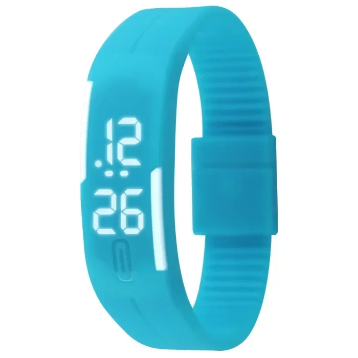 Esporte digital crianças relógios feminino pulseira de silicone quente display led crianças relógio meninas meninos relógio de pulso homem reloj de hombre