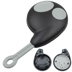 2 Buttons Replacement Car Remote Key Shell Black Car Key Case Fit for Toyota / Cobra Alarm 7777 / 1046 / 3193 / 7928 / 8188