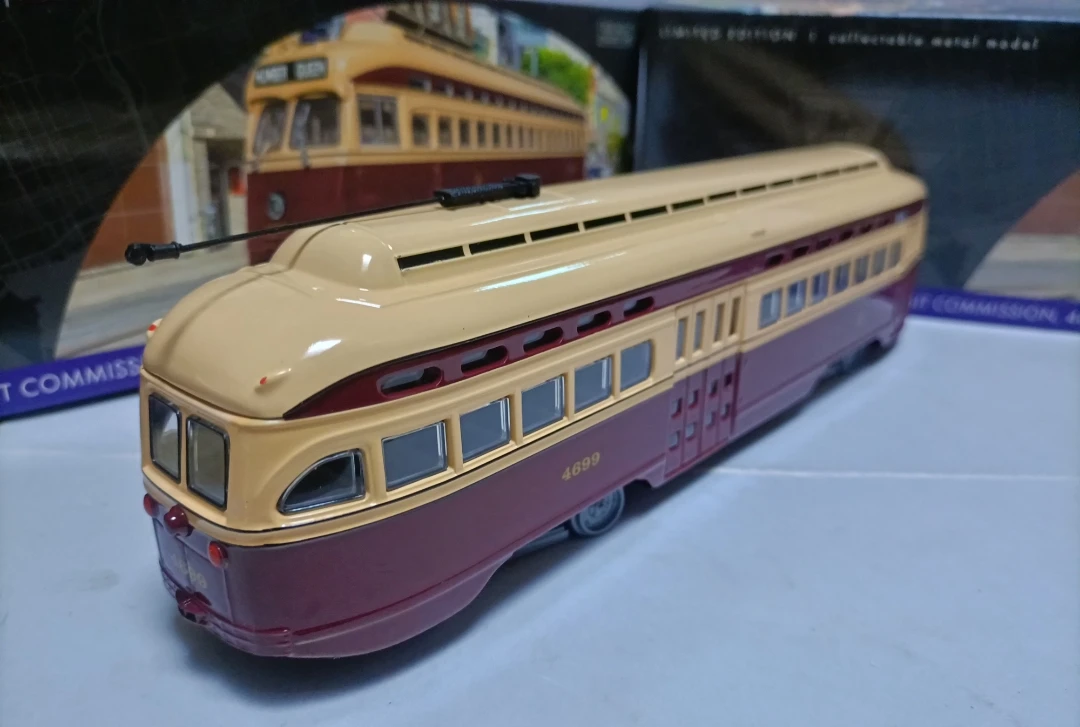 Corgi Paparazzi 1 50 Toronto Queen Humber Tram Bus Modelo Rainha de Toronto