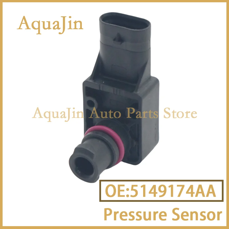 

5149174AA Датчик абсолютного давления в коллекторе MAP для Chrysler 300C Dodge Journey JC Jeep Wrangler JK Cherokee Grand Cherokee WK