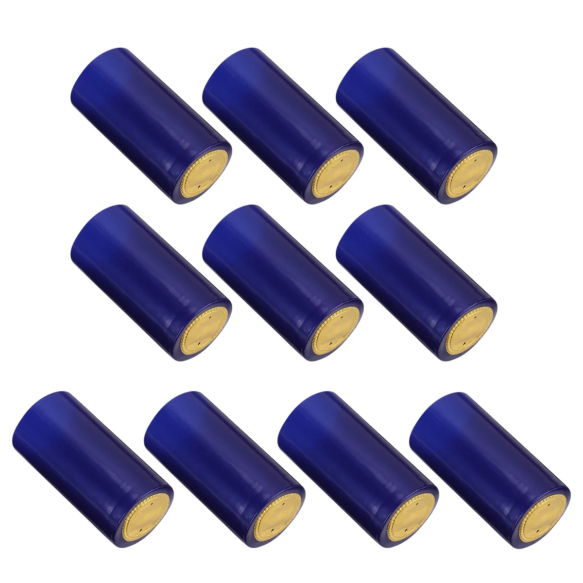 

100pcs Wine Bottle Sealing Caps Heat Shrink Capsules For Diy Winemaking Plastic Bottle Capsules Stopper Kitchen Bar