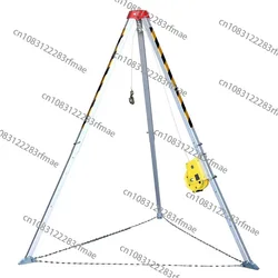 Wholesale rescue tripod confined space fallen protection safety rescue tripods with hand winch