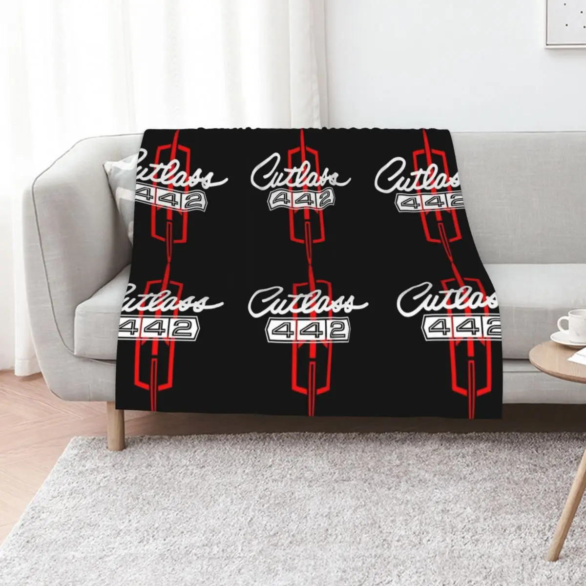 Cutlass 442 Oldsmobile Throw Blanket blankets and throws Stuffeds Large Bed Cute Custom Blankets