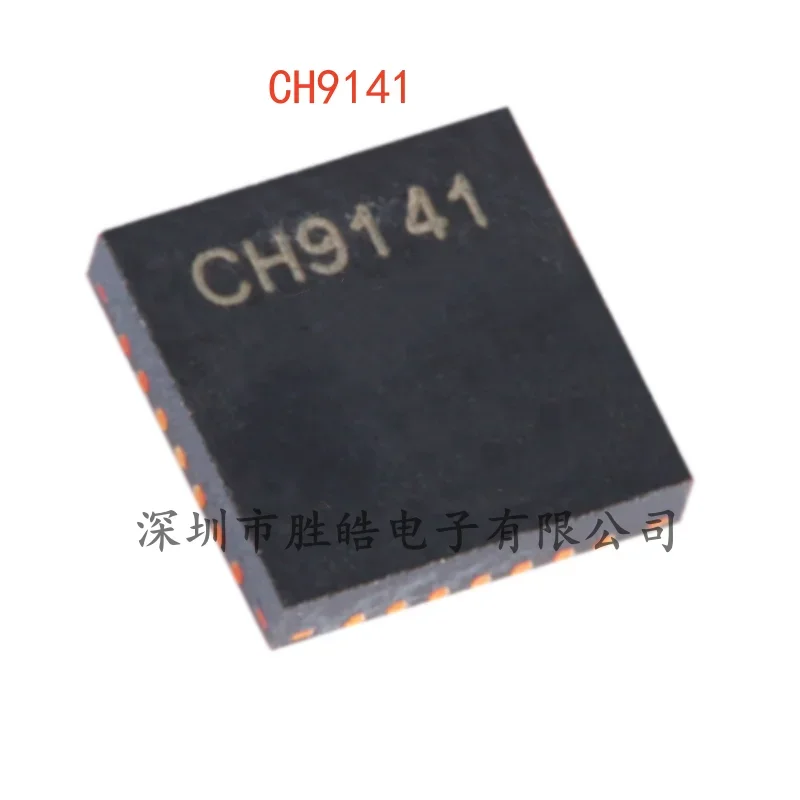 

(10PCS) NEW CH9141 9141 Bluetooth Serial Port Transmission Chip QFN-28 CH9141 Integrated Circuit