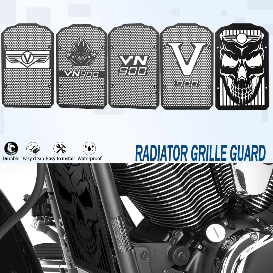 VN 900 VN900 Custom 2007-2024 2023 2022 2021 2020 Radiator Cover Bezel Grille Guard Protector FOR KAWASAKI Vulcan 900 Custom