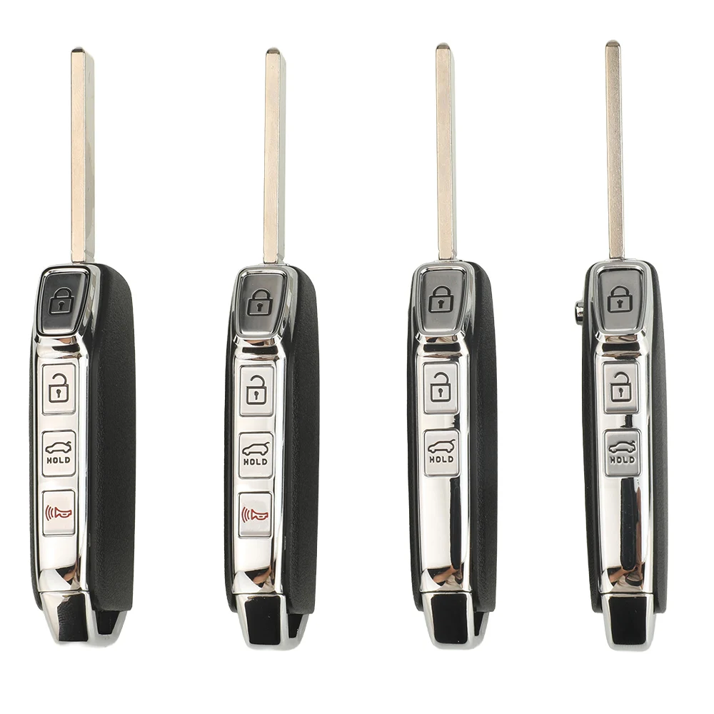 

Jingyuqin для Kia Niro Sportage Sorento Cerato K3 K5 K8 Picanto Seltos Soul Ceed Forte Carnival 2019-2023 корпус дистанционного ключа автомобиля