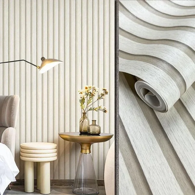 Vintage New Chinese Woodgrain Wallpaper Living Room Bedroom Tea Room Background Wallpaper Non Self Adhesive wallpapers