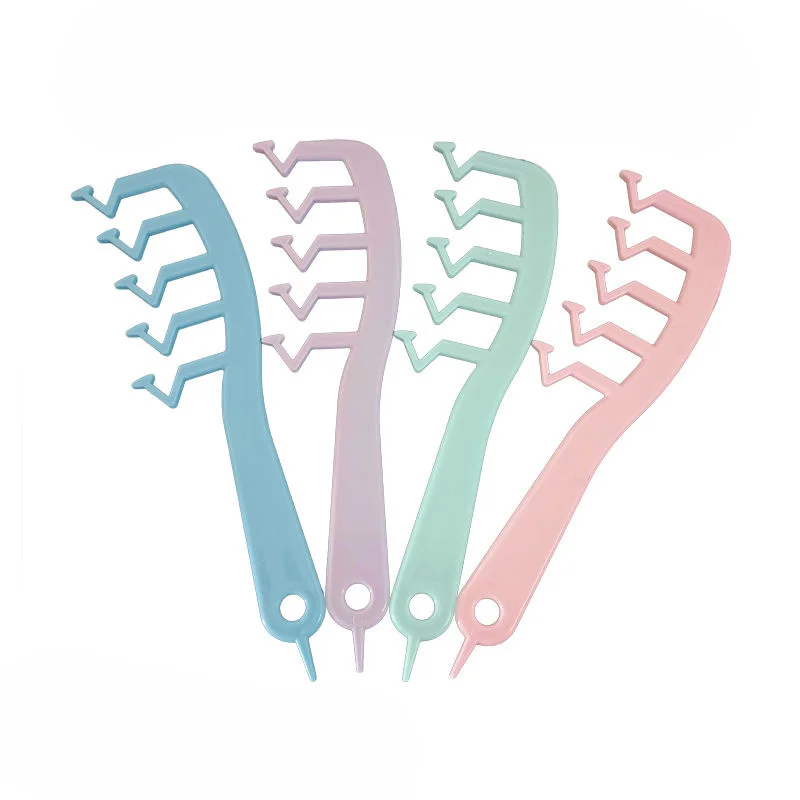 

2024 New Z-shaped Hairstyle Comb Bangs Styling Comb Hides Wide Hair Seam Out Home Salon DIY Hairdressing Tools