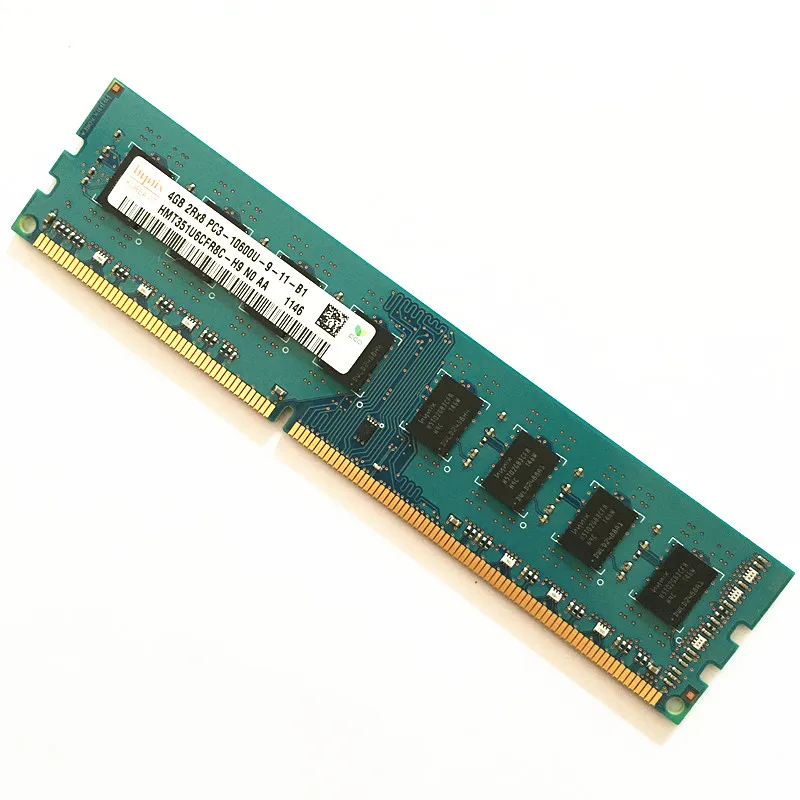 hynix ddr3 rams 4GB 2RX8 PC3-10600U DDR3 4GB 1333MHz Desktop memory