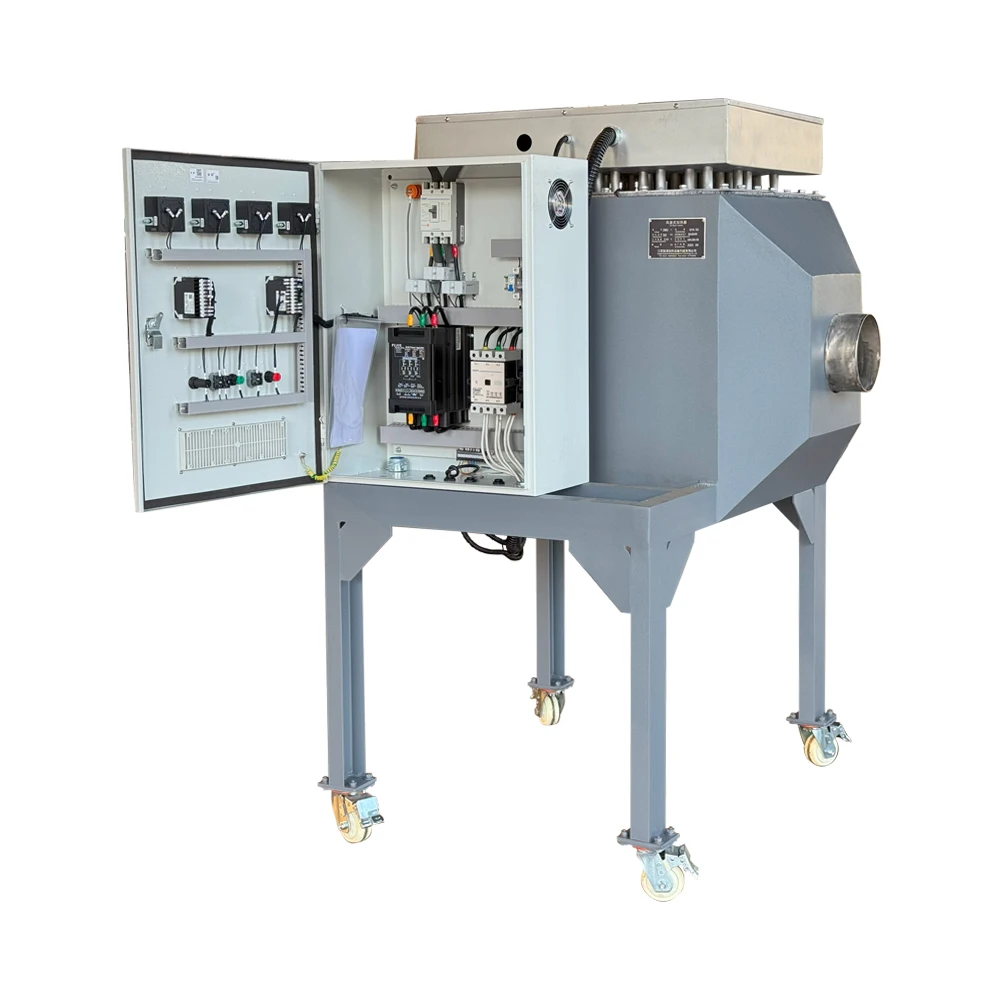 Calentador eléctrico de conductos de aire de acero inoxidable con precio competitivo y capacidad de alta temperatura