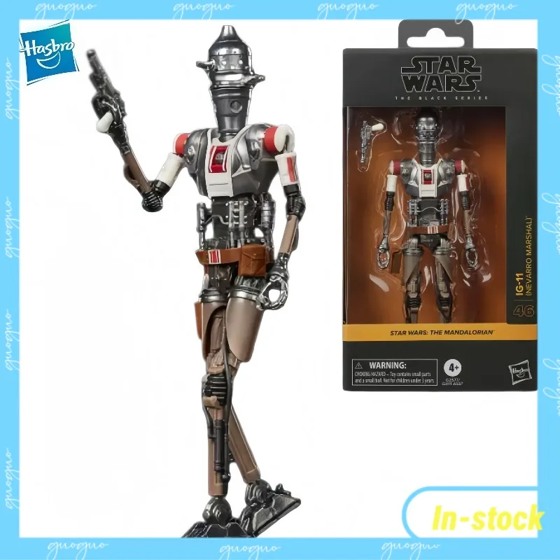 【en-stock】figura-de-accion-de-6-pulgadas-de-hasbro-star-wars-the-black-series-ig-11-nevarro-marshal-g2577