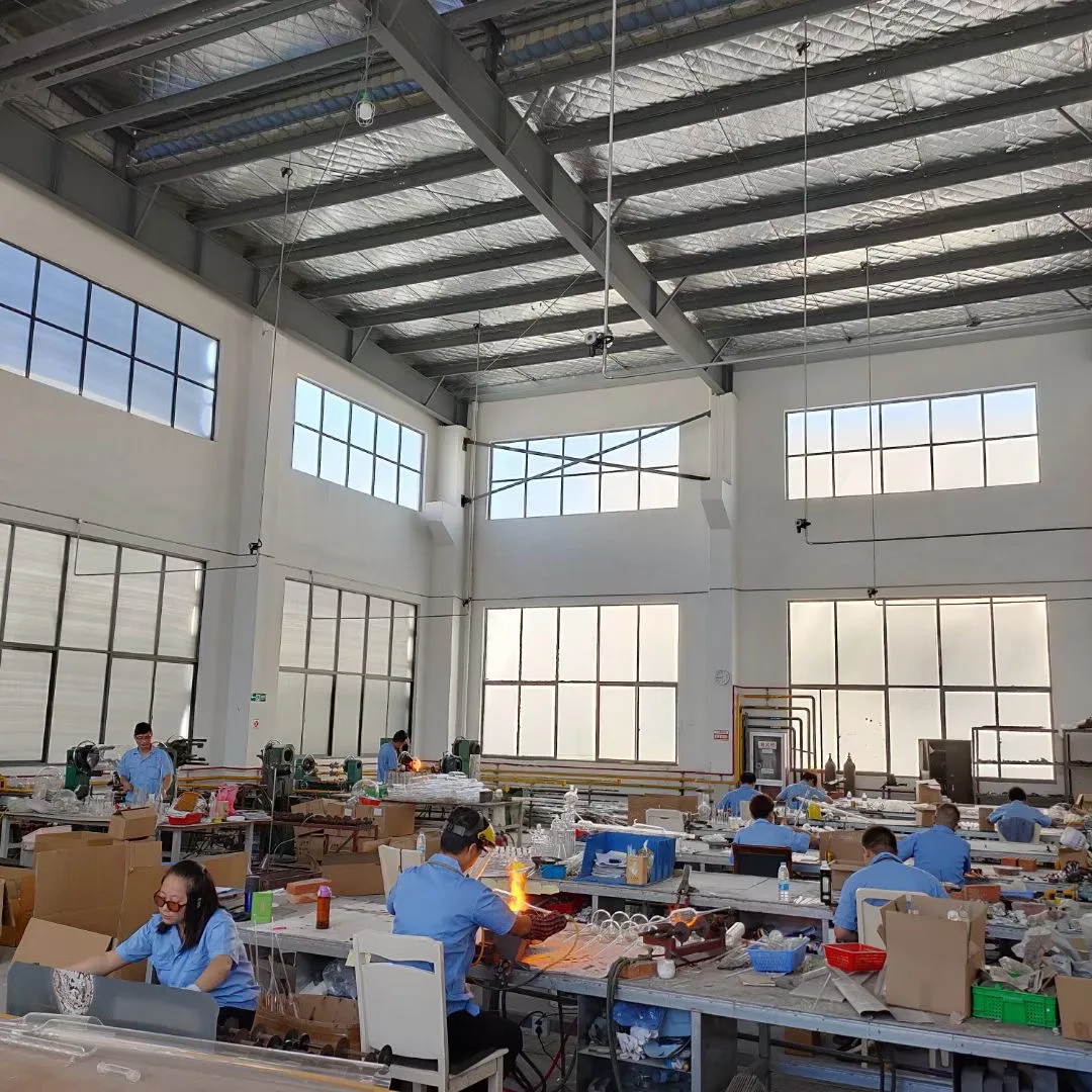 Custom Large Volume Pear Shaped Laboratory Sorting Funnel with Teflon Glass Cocks