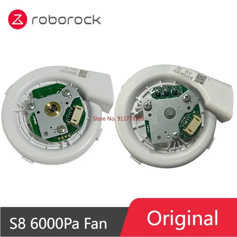 Original Roborock Fan Module 6000Pa for Roborock S8 Pro Ultra S8 S85 S8+ S85+ Robot Vacuum Cleaner Parts With Motor Accessories