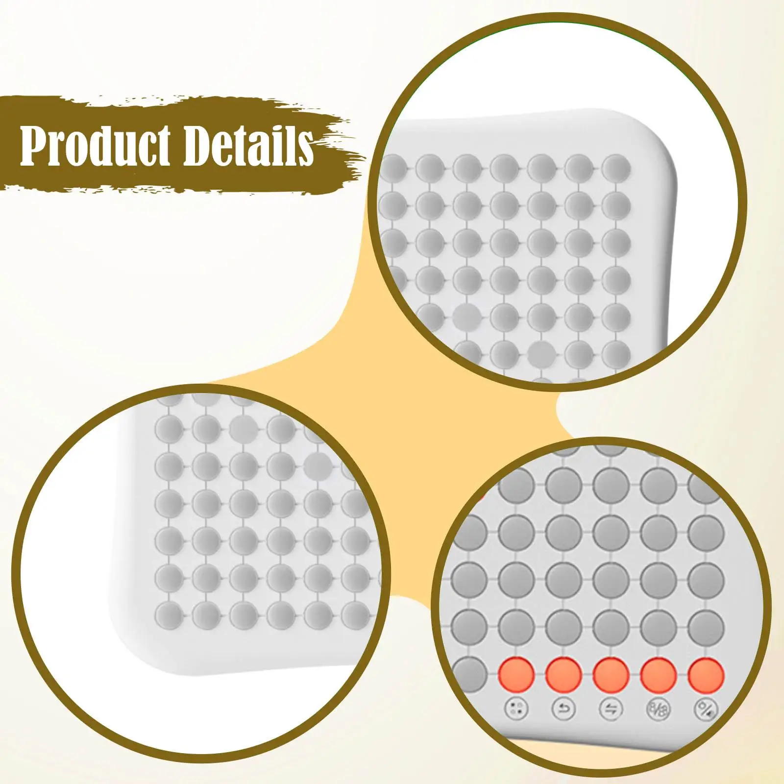 

Chessboard Game AI Board Game Entertainment with Sound Portable 16 in 1 Versatile Toe Learning Toy for Travel