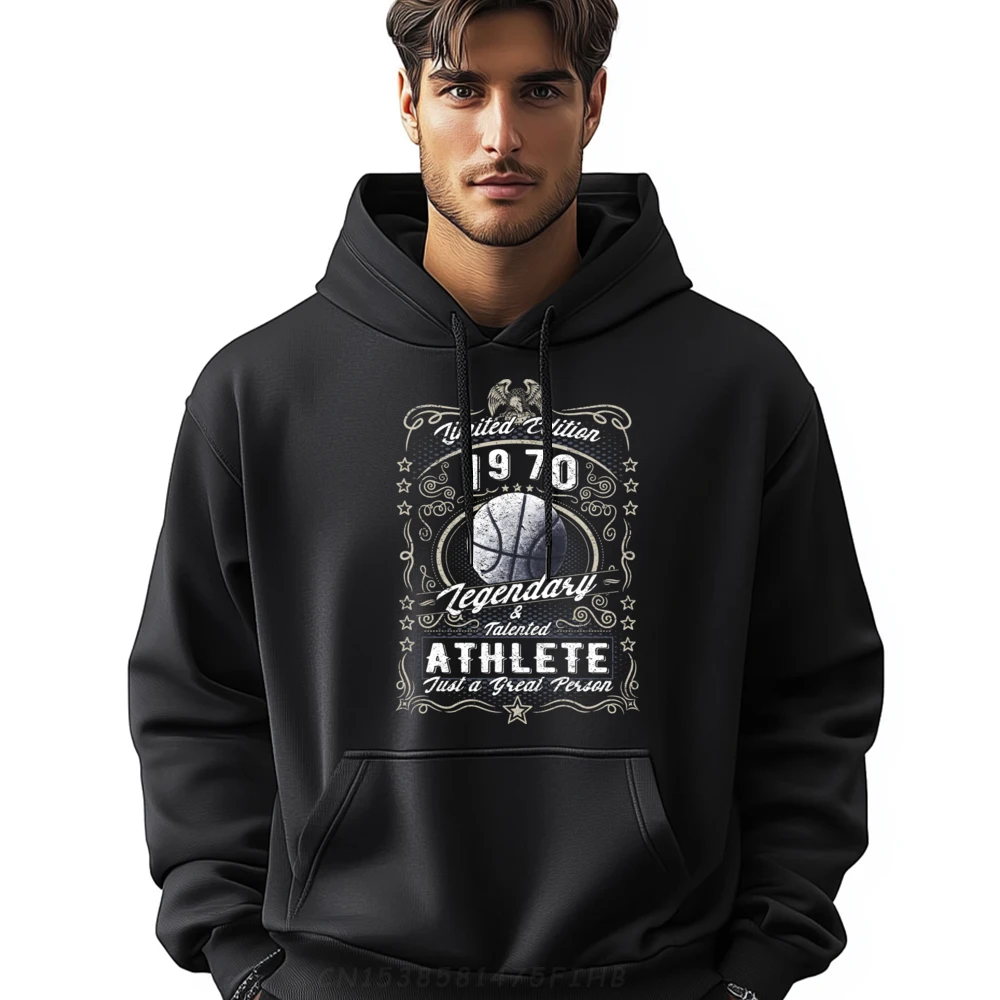 Vintage 1970 Basketball Birthday Sport Limited Edition 1970 Vintage Hoodie Men Meme Hoodie