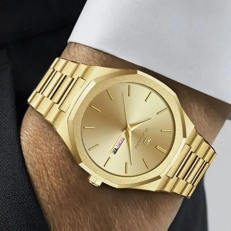 

Лучший бренд, роскошные мужские наручные часы, водонепроницаемые модные мужские часы с датой, кварцевые мужские часы из нержавеющей стали, мужские часы reloj