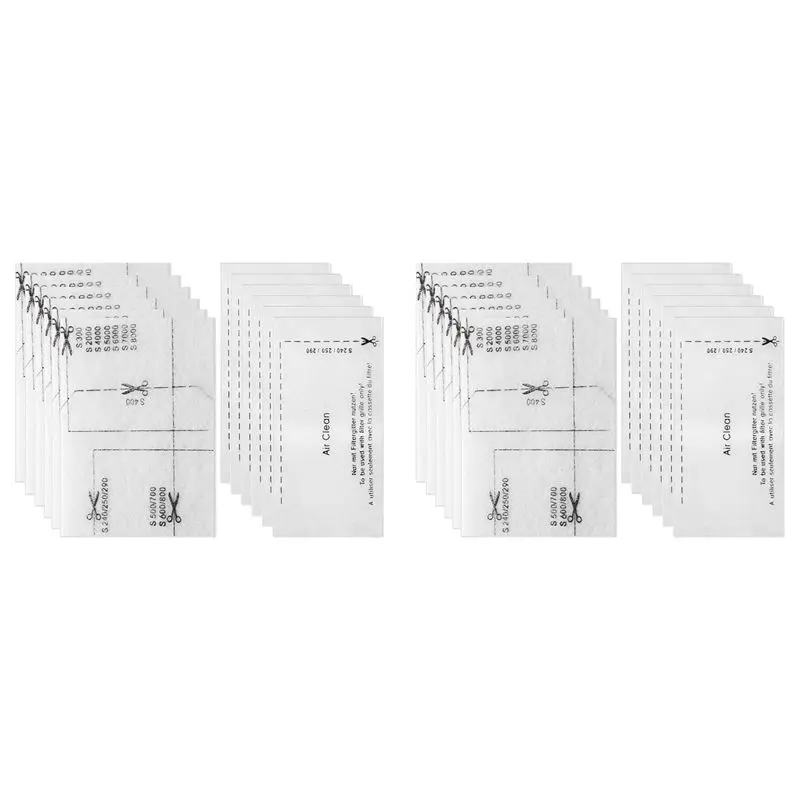 24X Vacuum Cleaner Filters For Complete S8340 S8360, C1 C2 C3, Exhaust Filter Replacement Parts Filter Sets-A68E