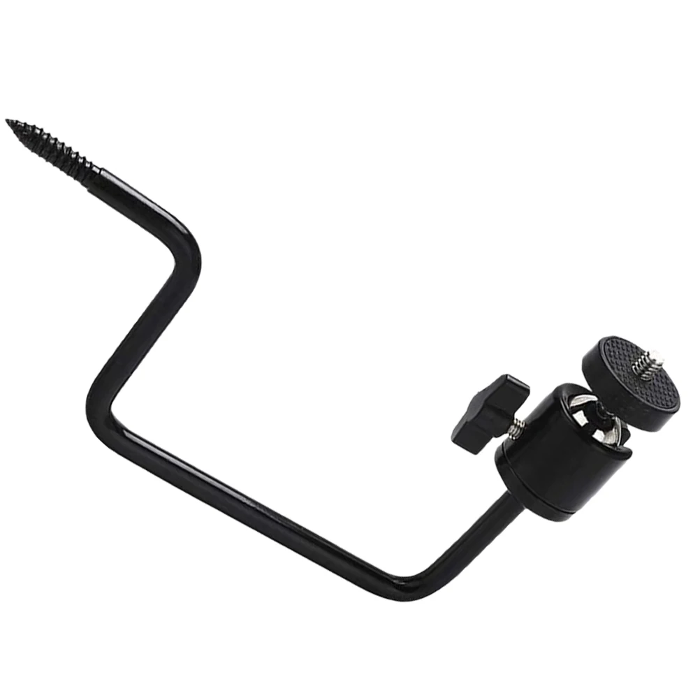 

Stand Trail Mounting Holder Game Adjustable Bracket Stainless Steel Outdoor Hanging Hook 360 Degree Rotation