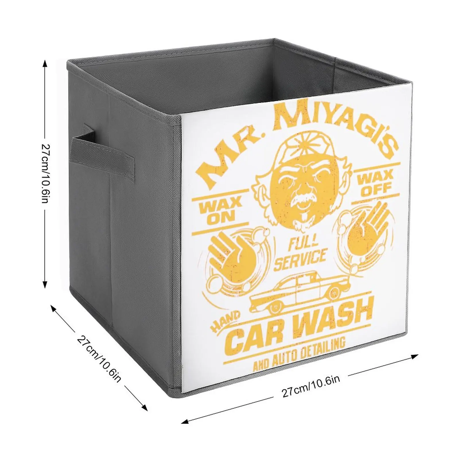 Mr Miyagi S Car Wash Classic for Sale Storage Tank  Folding Storage Box Large Capacity Stored Toys And Great to The Touch Portab