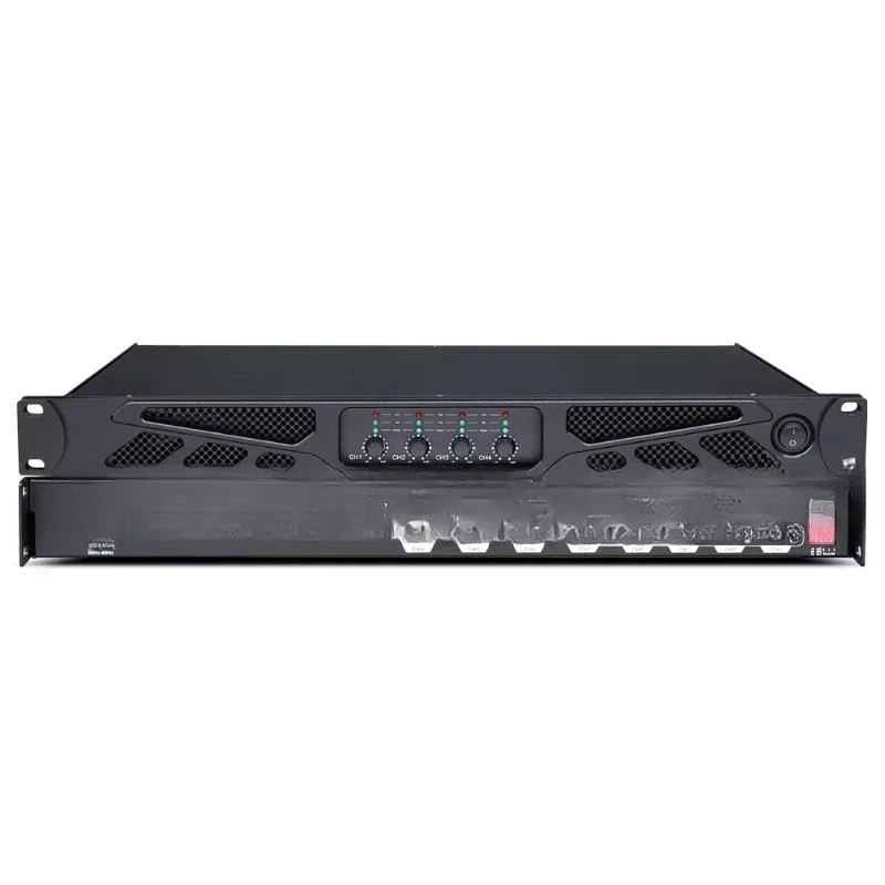 4 * 600W 2400W Digital Amplifier 4 Channel Amplifier Professional Power Amplifier Audio Sound Processor System