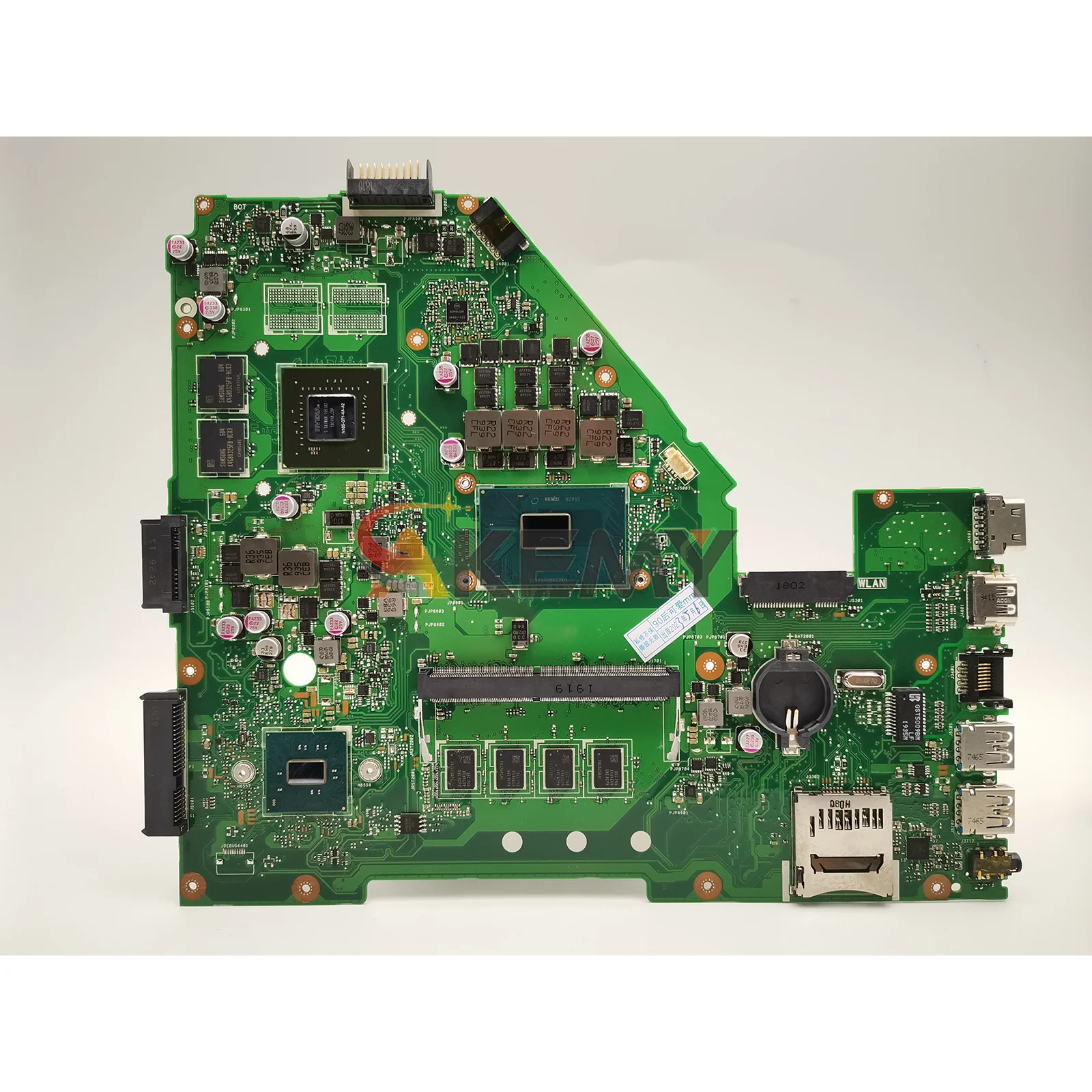 X550VX Laptop Moederbord Voor ASUS VivoBook X550VX FH5900 K550VX X550V W50V X550VXK FH6500V VX50V Moederbord Met I5 I7 CPU stk