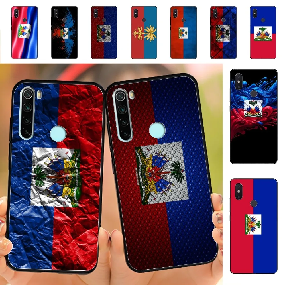 Vintage Haiti Haitian Flag   Phone Case For Redmi Note 4 X 5 A 6 7 8 T 9 9S 10 11 11S 11Epro Poco M3 pro