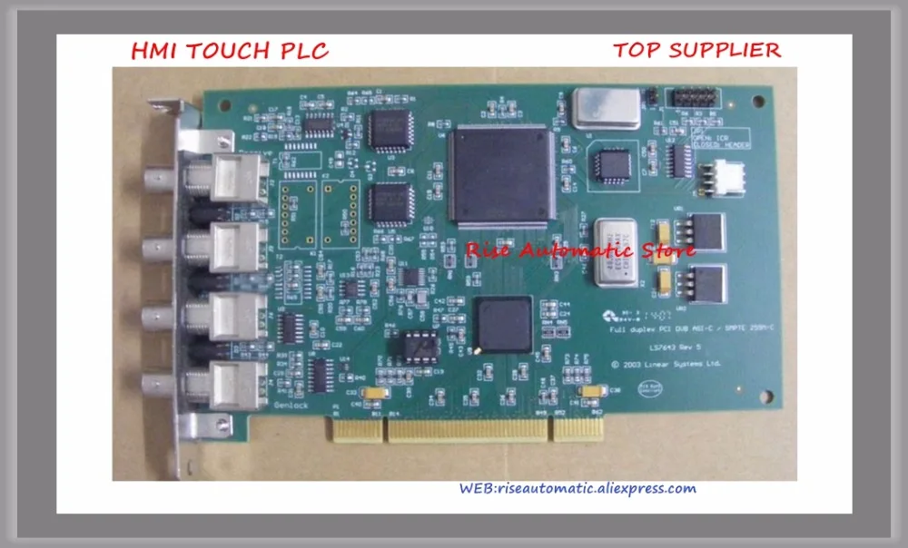 

DVB-ASI Потоковочный выход LS7643 Полнодуплексный PCI DVB ASI-C DVEO 4*Интерфейс