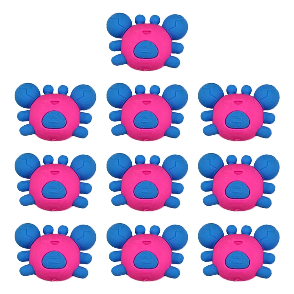 20 шт. карандаш школьные принадлежности ластик краб горобы в форме ластики механический студент