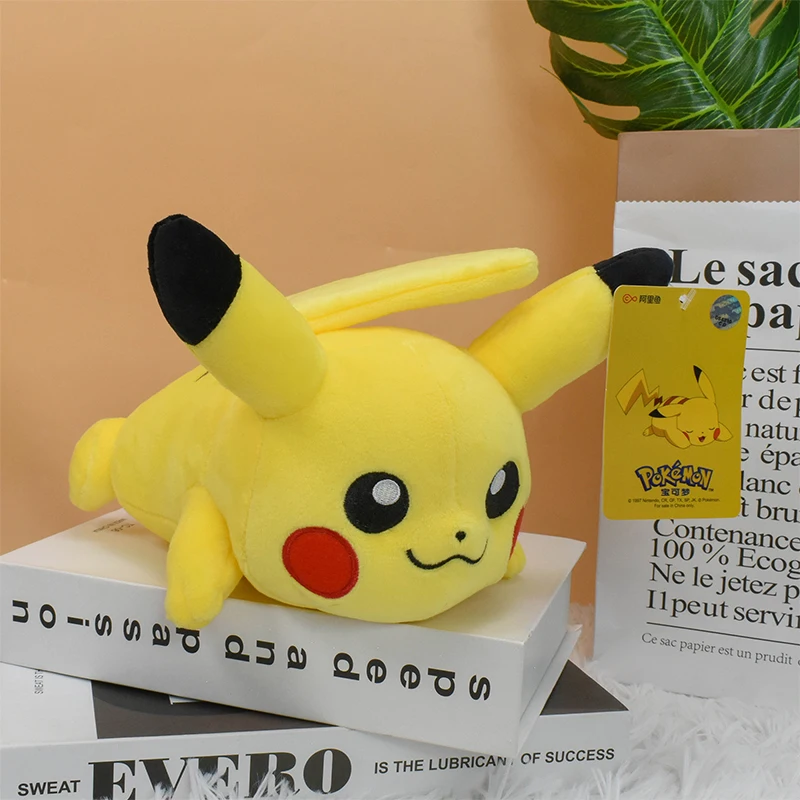 Pikachu Stofftiere, Anime-Cartoon und niedliche Plüschpuppen, Pokemon-Wurfkissen, Geburtstagsgeschenk für Kinder, Freunde, Jungen, Heimdekoration – Detail 7