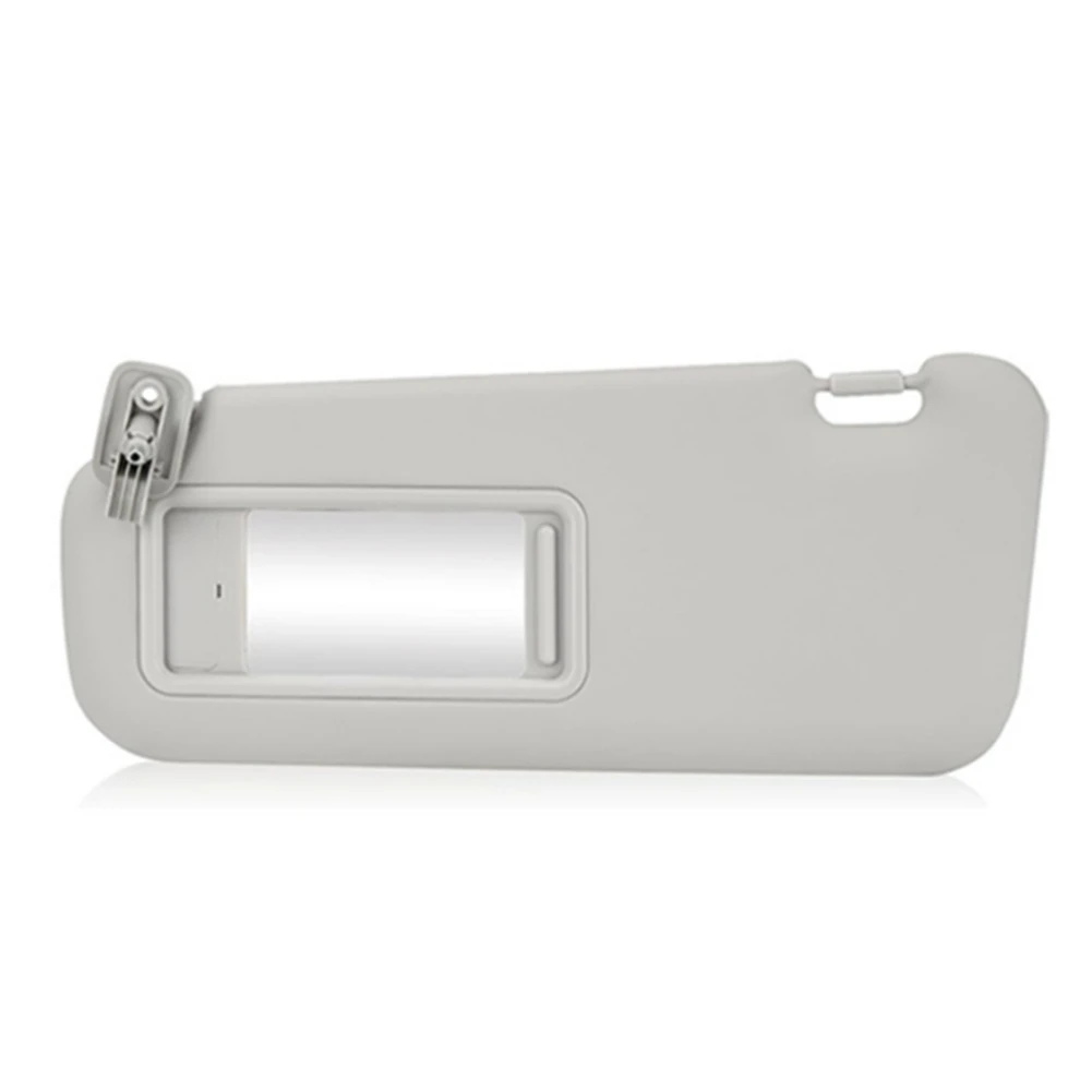 Front Car Sun Visor Panel Make-Up Mirror Sunshade Sun Shield Without Light For Mazda 3 2010-2013 LHD-A67F