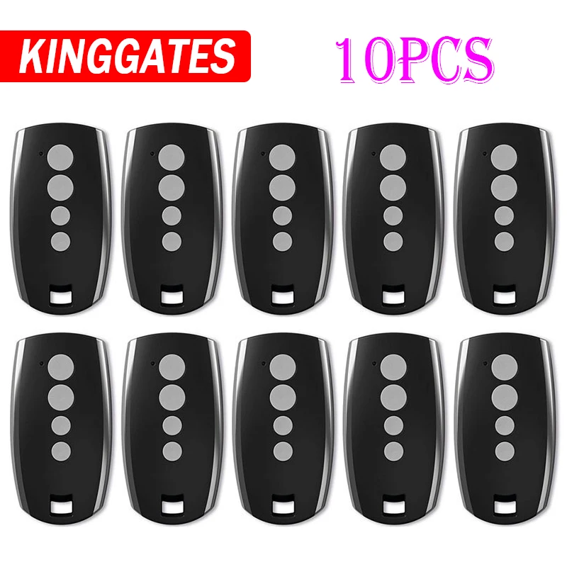 

10PCS KING GATES STYLO4K STYLO2K STYLO 2K 4K Garage Remote Control 433.92MHz Rolling Code Gate Opener Command Hand Transmitter