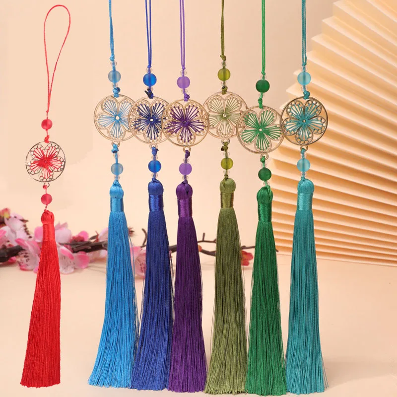 2–10 Stück chinesische klassische Quasten, zarte Quastenanhänger im ethnischen Stil für DIY-Schmuckherstellung, Zubehör und Ornamente – Detail 1