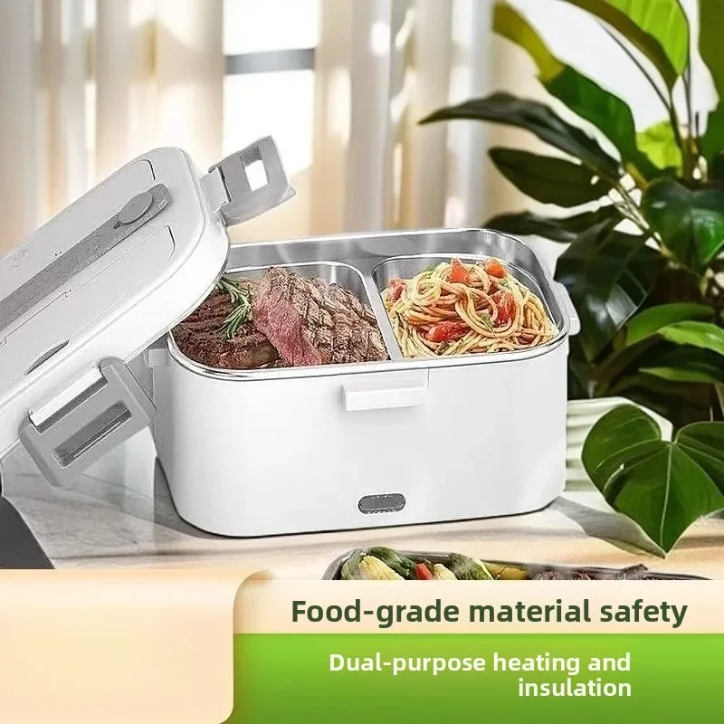 

2025 1800 мл автомобильный безводный электрический ланч-бокс с двойной сеткой большой емкости