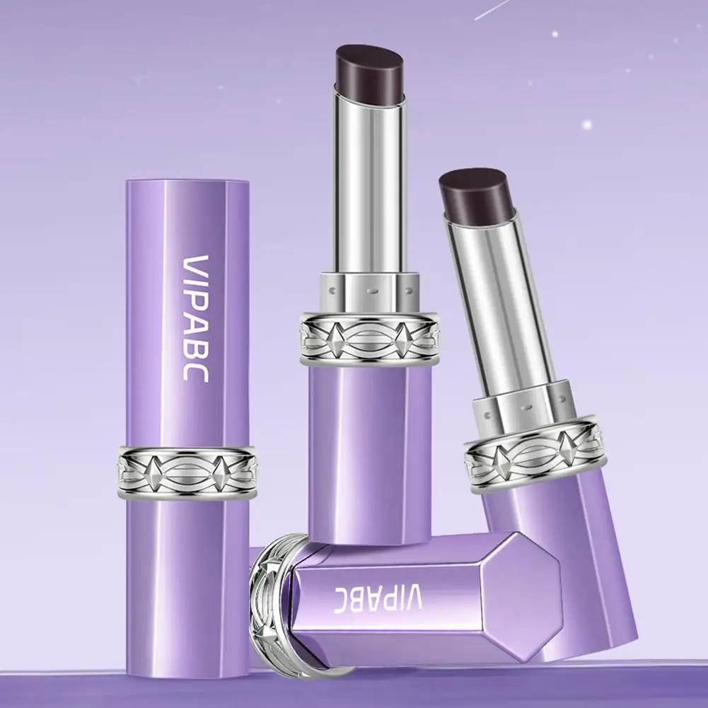 Black Color-changing Lipstick Cinnamon Milk Tea Nude Lip gloss Moisturizing Makeup Lipstick Pseudo-natural Face Natural Z9X5